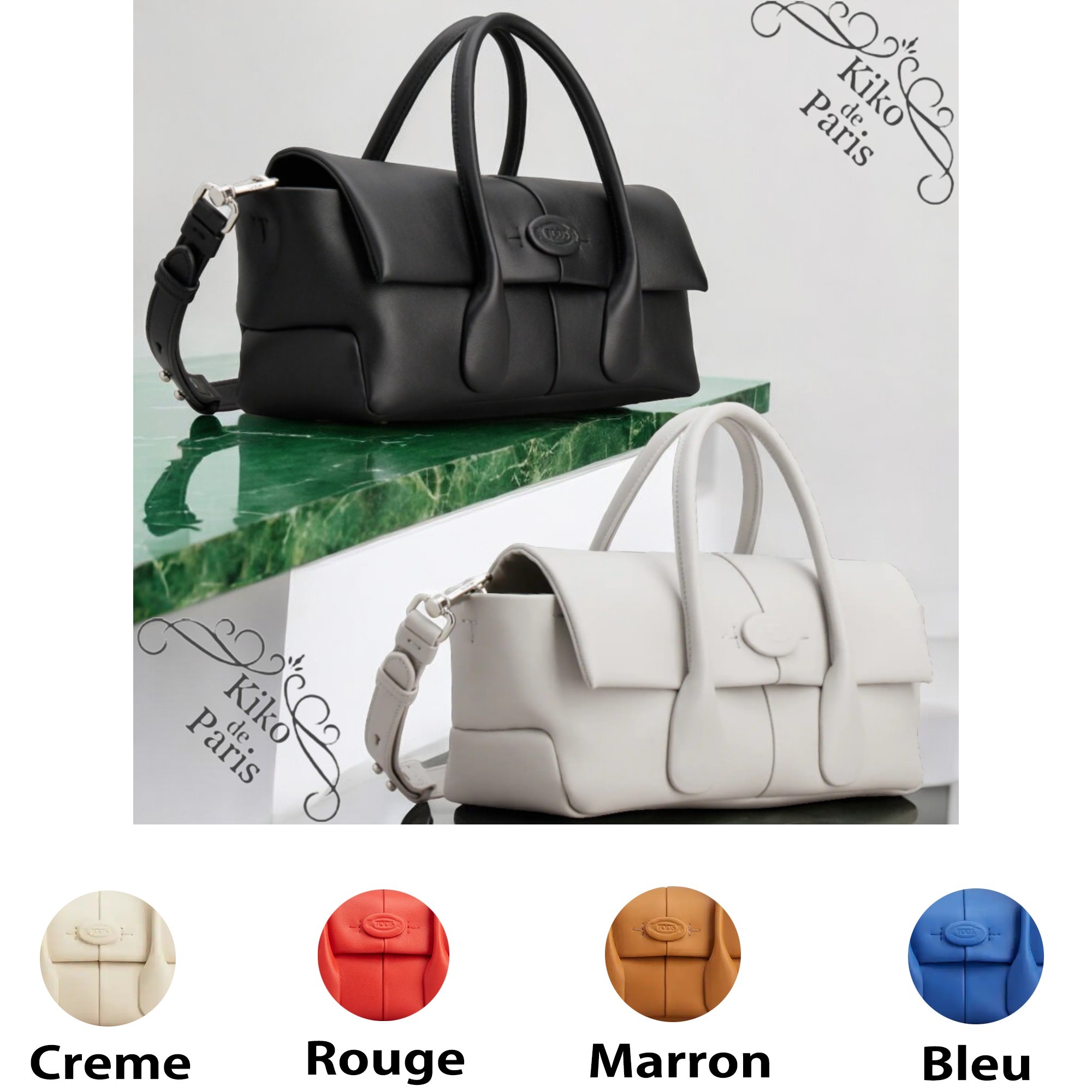 TOD'S 直営店より Di Bag リバース フラップ バッグ スモール