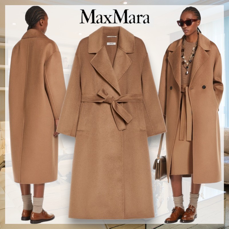 【定番☆人気】'S Max Mara《マニュエラ》ダブルブレストコート