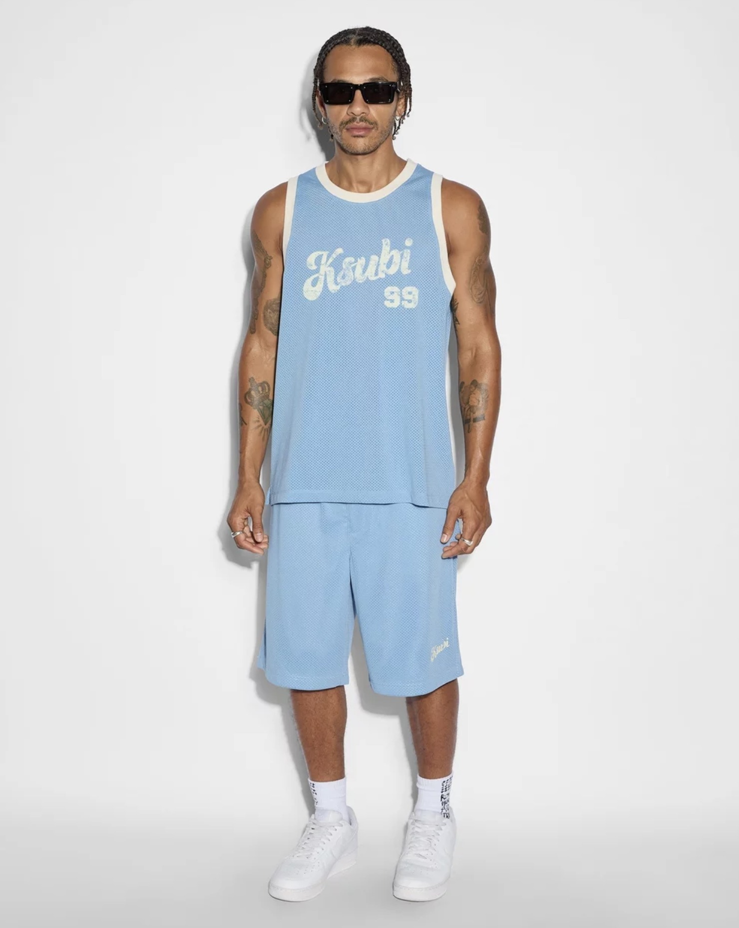 ◇KSUBI◇ Roll Mesh Short メッシュ生地 ハーフ/ショートパンツ