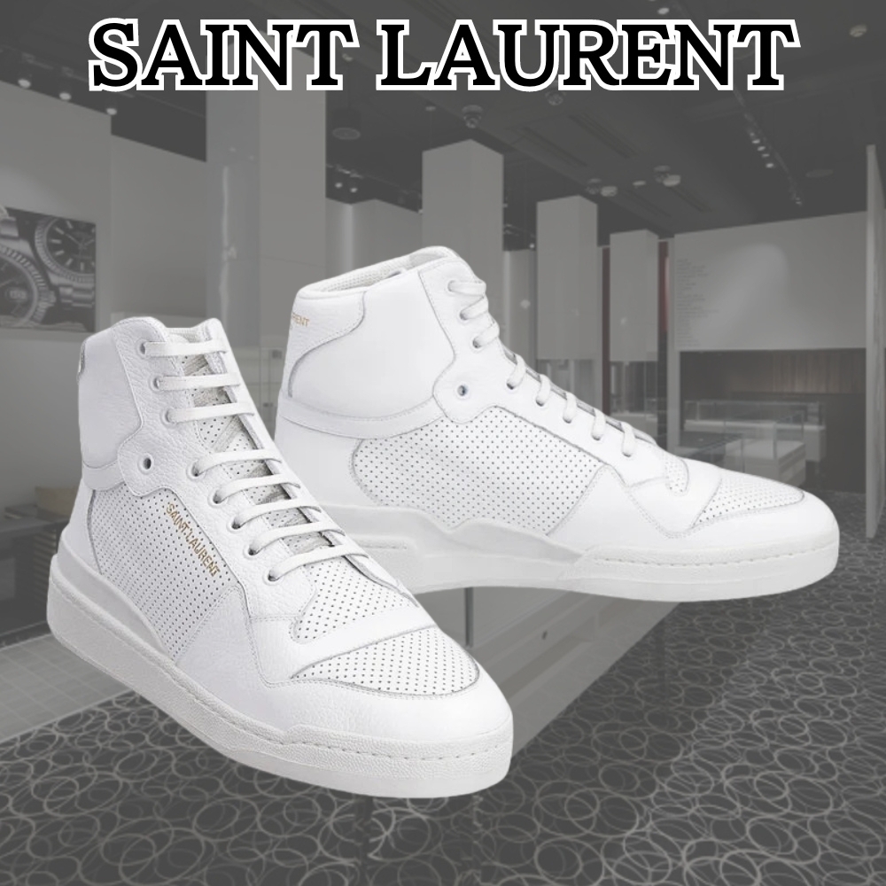 SAINT LAURENT*あなたの毎日を彩る*SL24 レザースニーカー