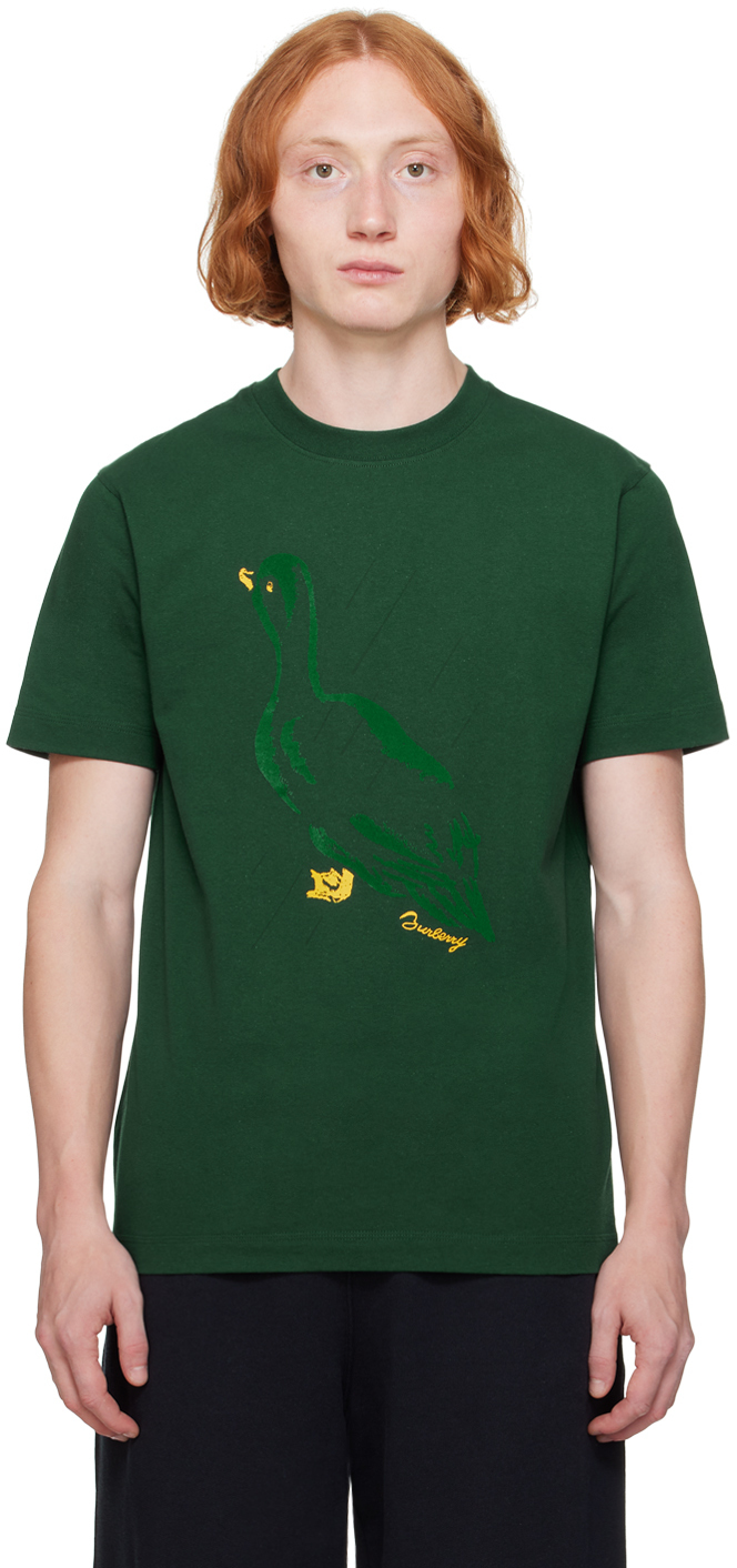 【関税込み】Burberry グリーン Duck Tシャツ