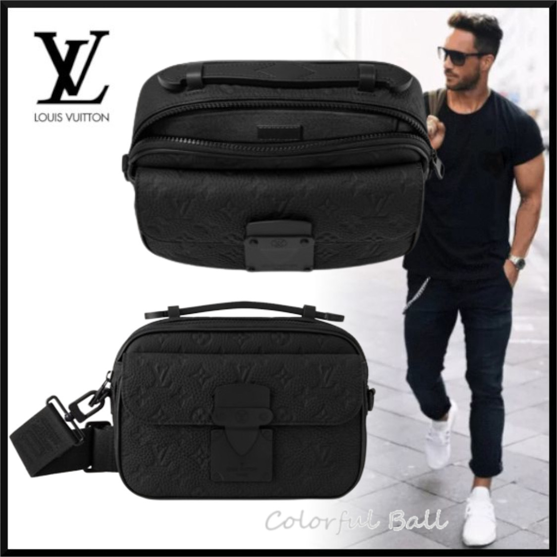 【国内発送】Louis Vuitton Sロック・メッセンジャー バッグ