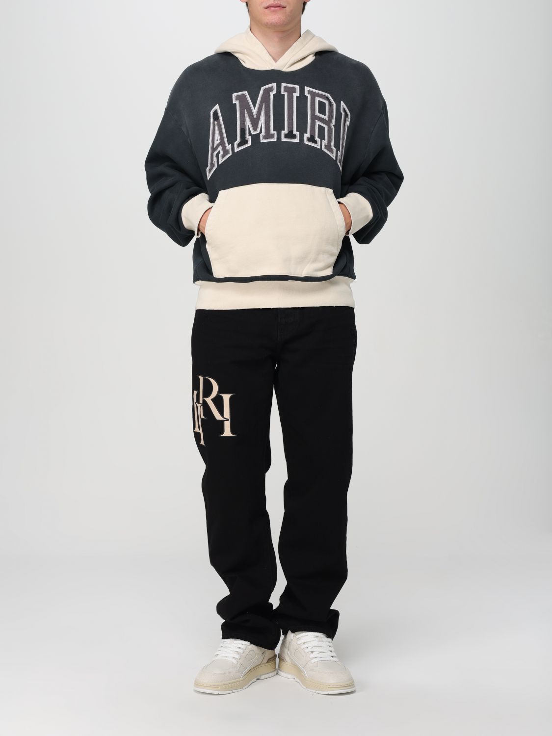 ☆関税送料込み☆AMIRI「アミリ ヴィンテージ」パーカー AMIRI ヴィンテージ オーバーサイズ フーディー 黒 関税送料込