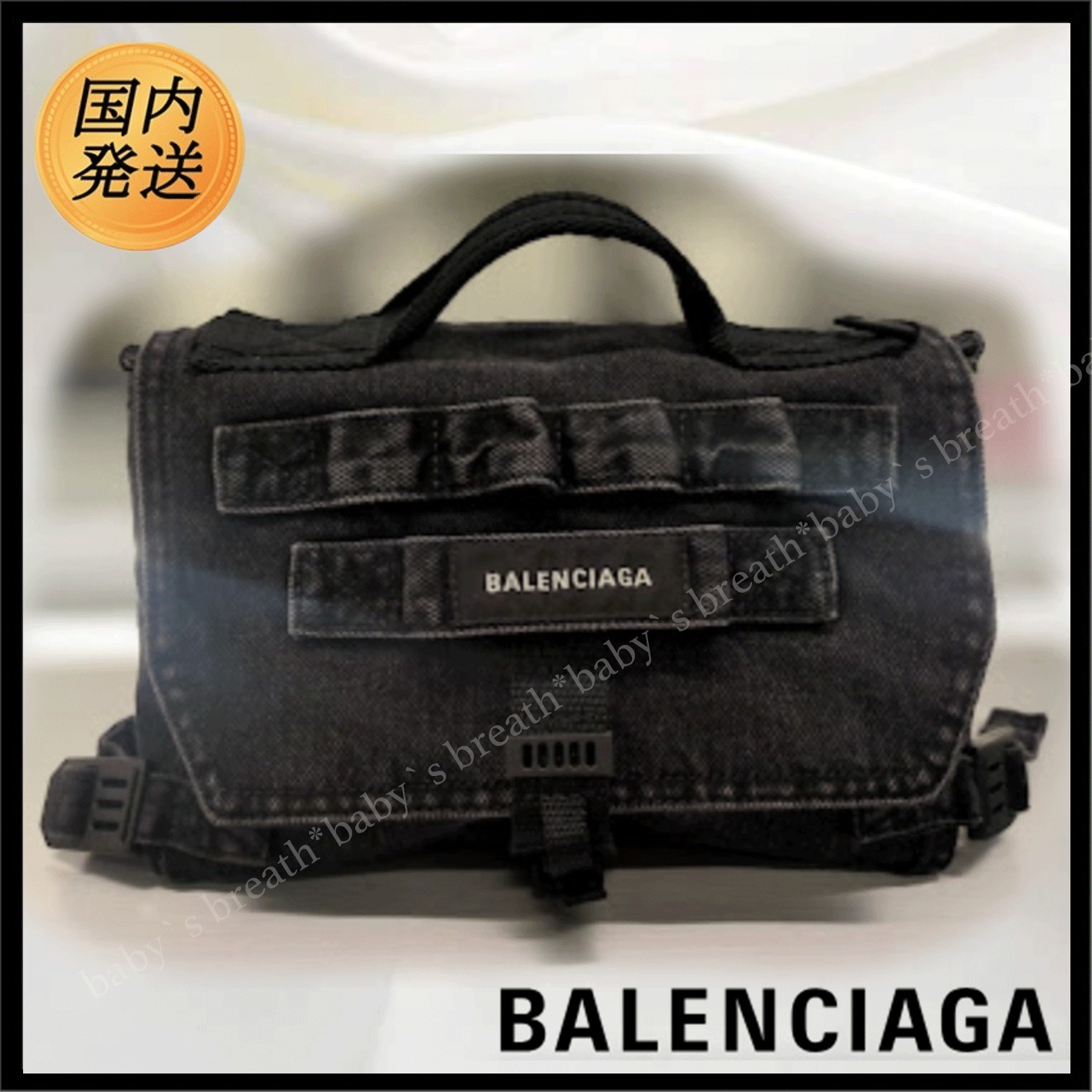 ギフト♪【国内発送★BALENCIAGA】Army Messenger バッグ