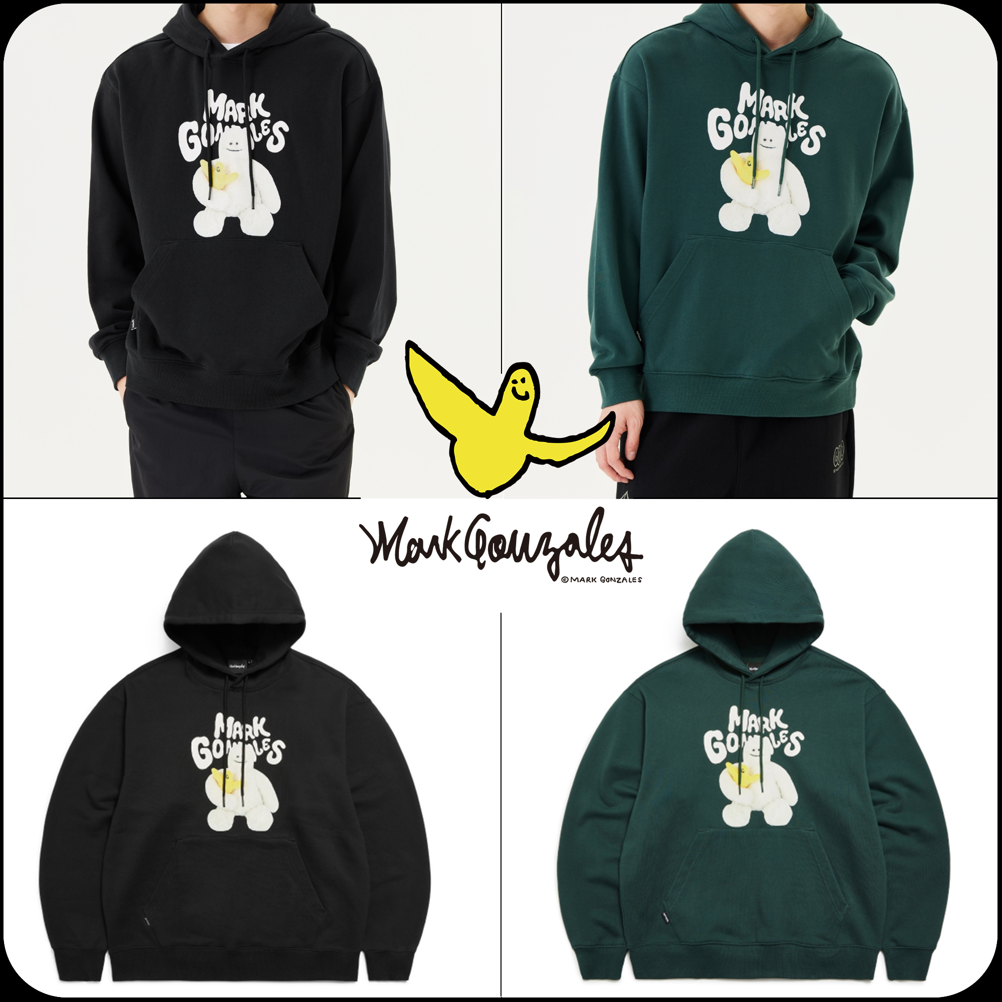 [MARK GONZALES]★24FW★韓国人気★MG SHMOO SWEAT HOODIE