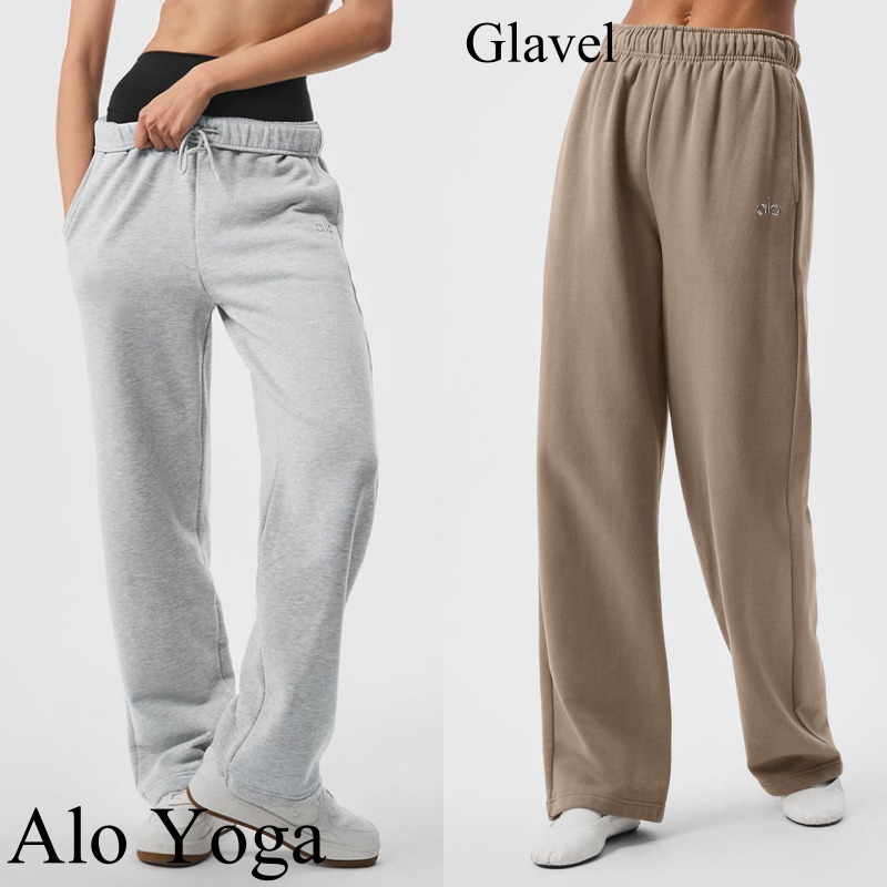 送関込【alo Yoga】Accolade ストレート スウェットパンツ 4色