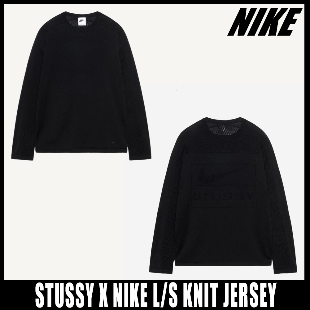 ◆コラボ商品◆STUSSY X NIKE L/S JERSEY◆正規品◆関税/送料込