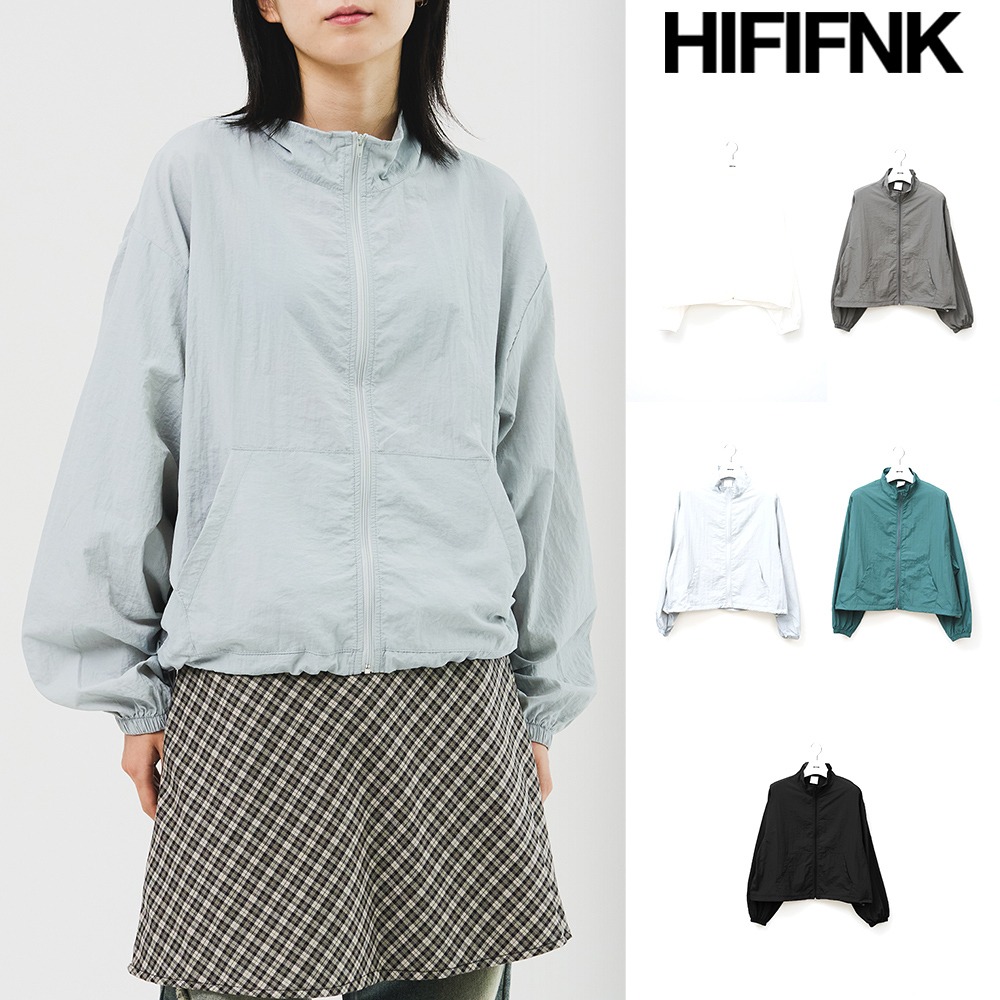 【HI FI FNK】Merci Cropped Wind Jacket