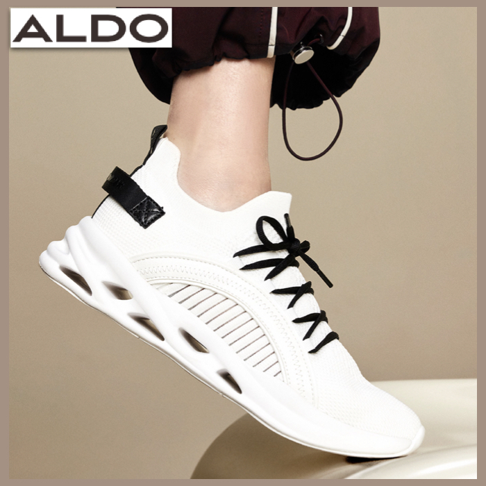 【ALDO】お洒落★ 脚長効果★ 配色★ 厚底・ジョガースニーカー