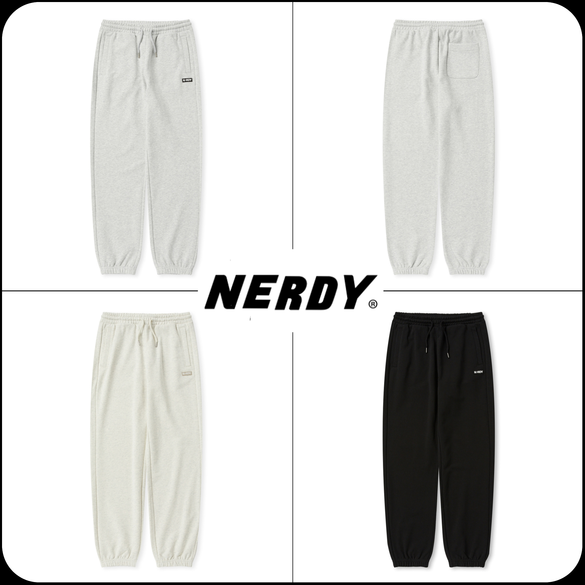 [ NERDY ]★24FW★韓国人気★ESSENTIAL SWEATPANTS