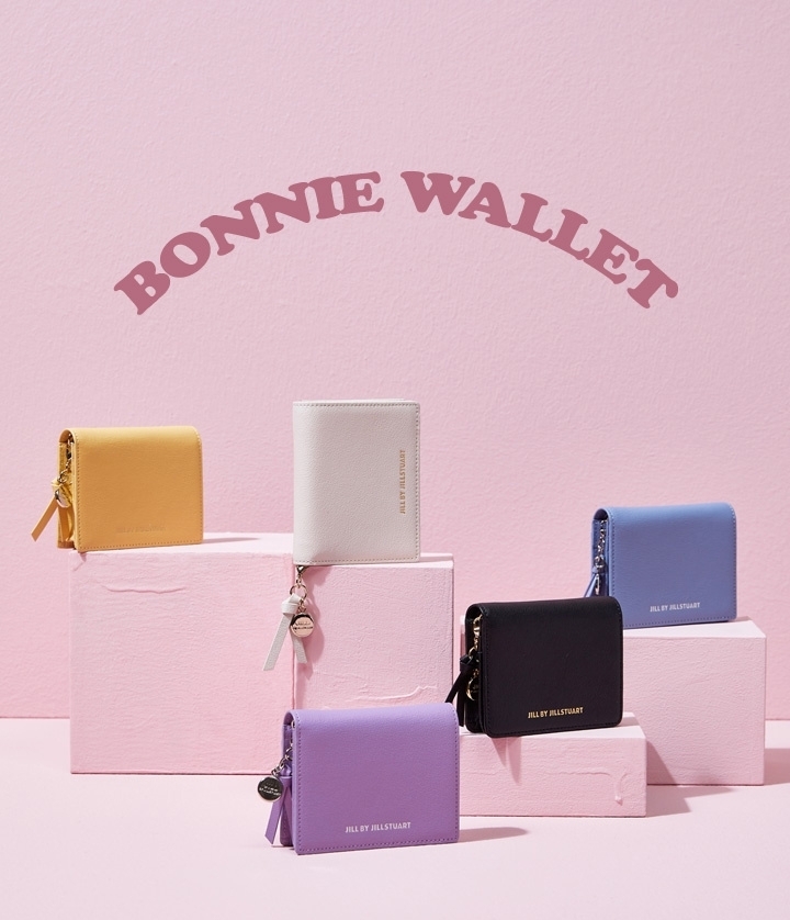 JILL BY JILLSTUART/BONNIE 本革 折りたたみ財布/JLWA4E60