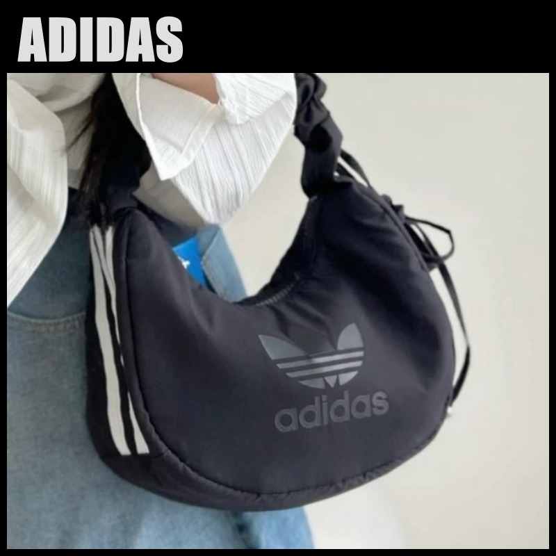 Adidas Sports Bag Small Black アディダス ロゴ バッグ