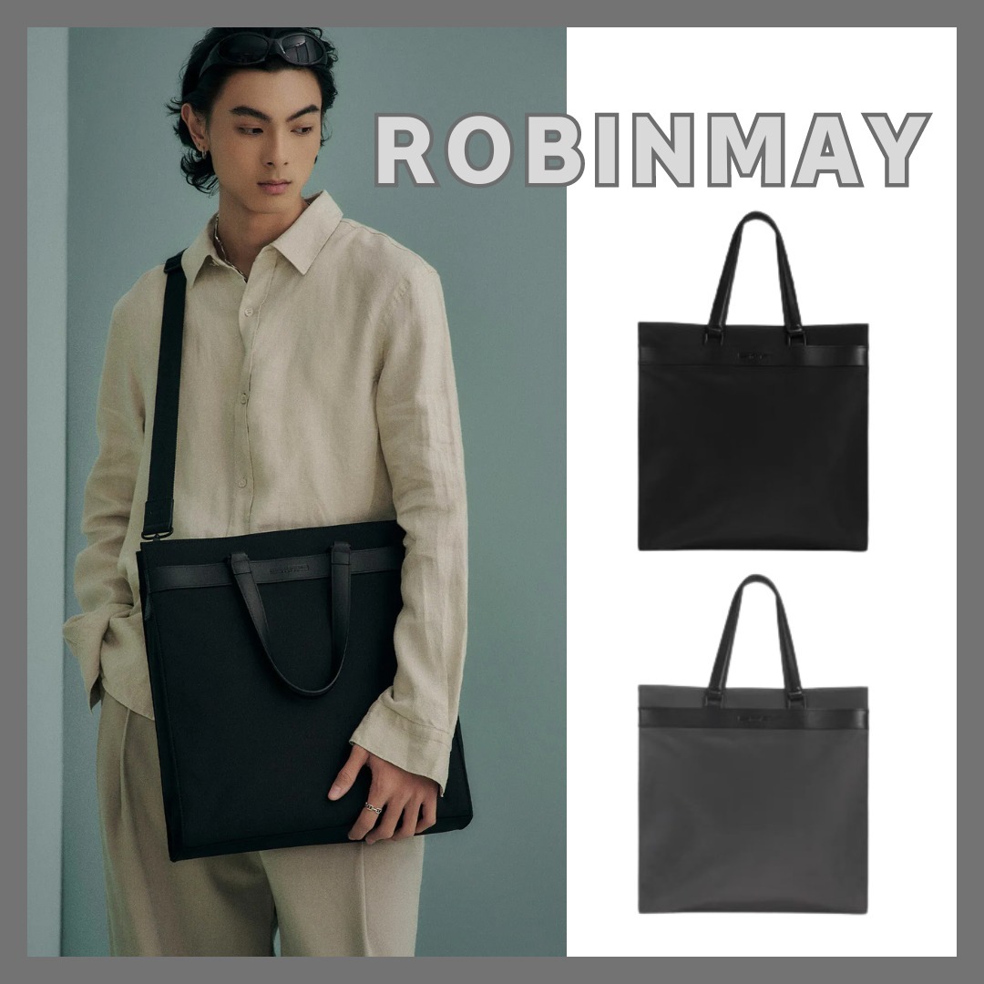 追跡有★ROBINMAY 通勤通学 ナイロン A4 2WAY トートバッグ