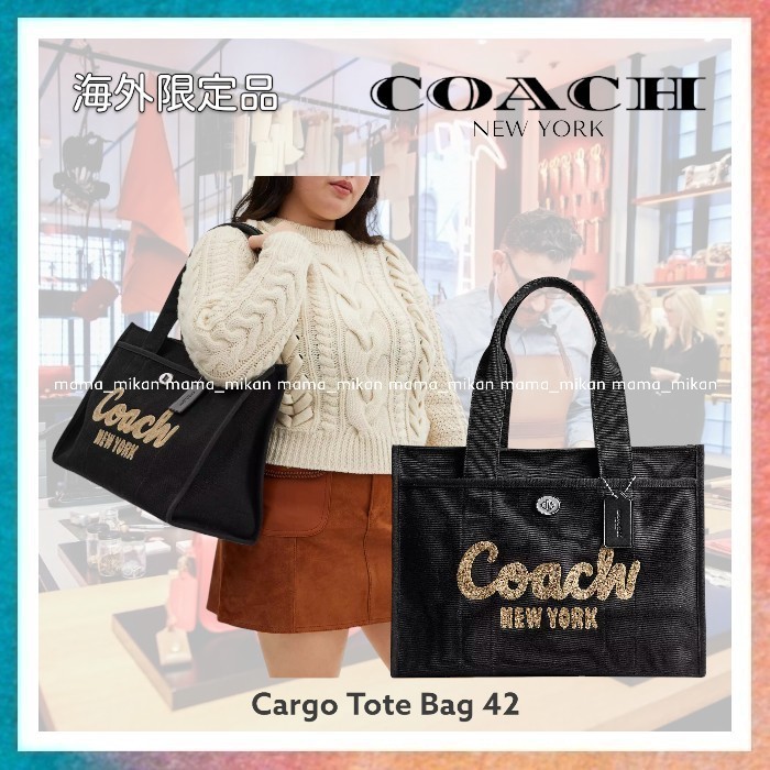 【COACH】Cargo Tote Bag 42