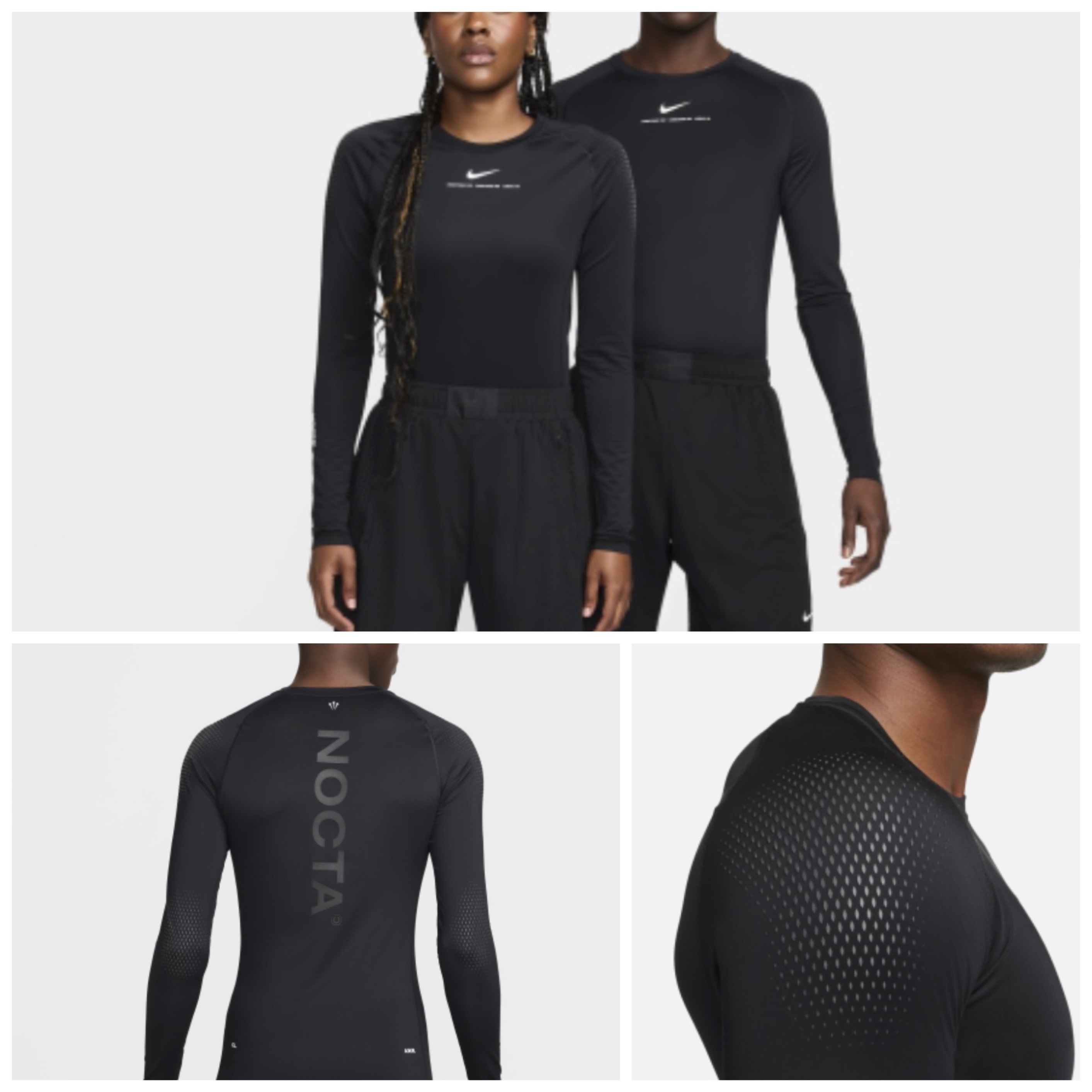 【NIKE】ユニセックス◇NOCTA Basketball Top 長袖 TシャツロンT