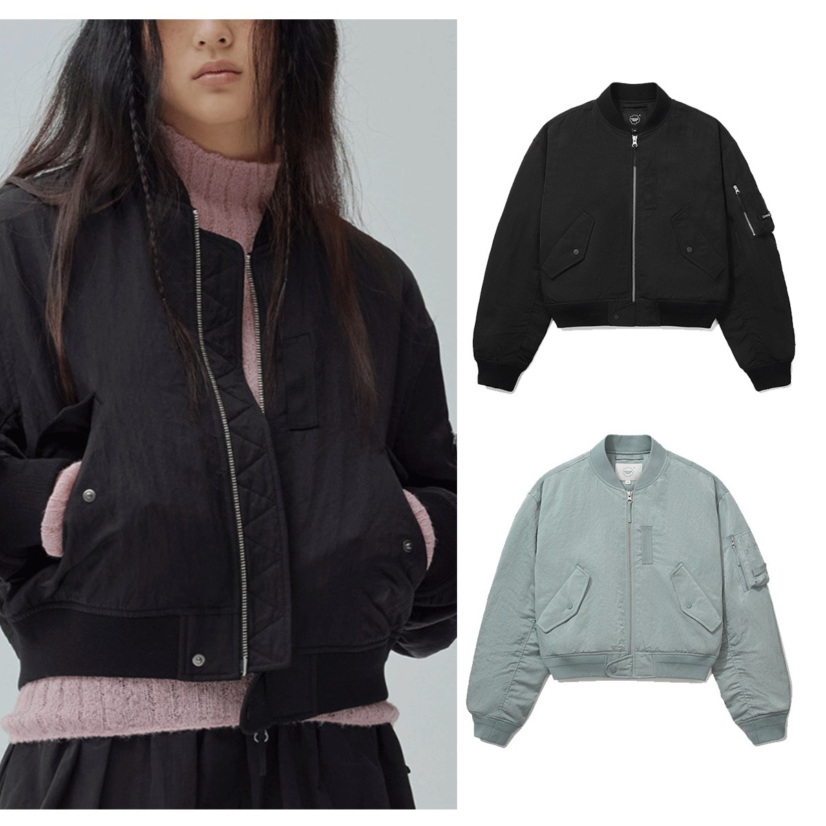 ジャケット COVERNAT (W) MA-1 BOMBER JACKET 4NY089