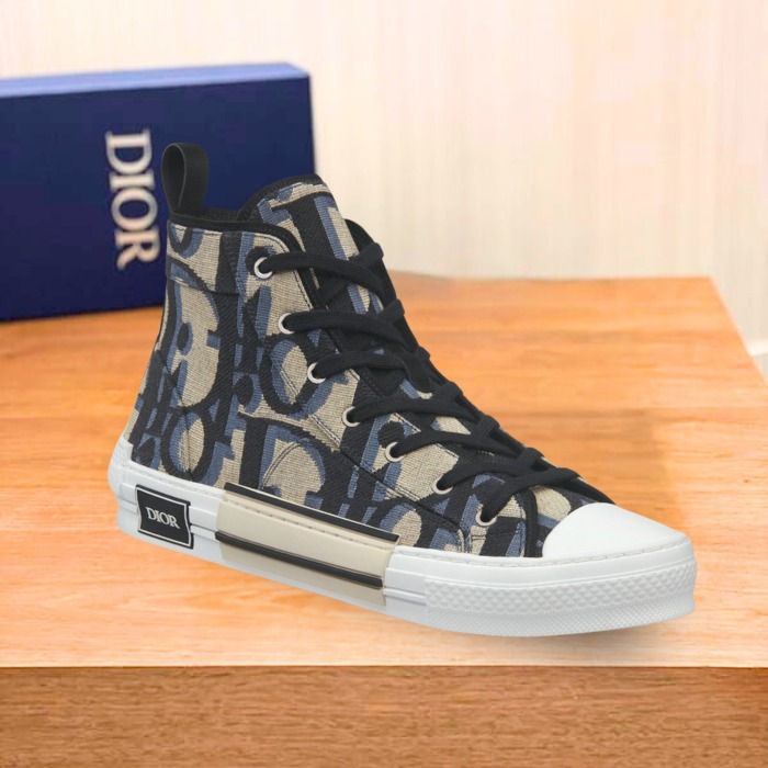 【DIOR】B23 high top sneakersキャンバスジャカード