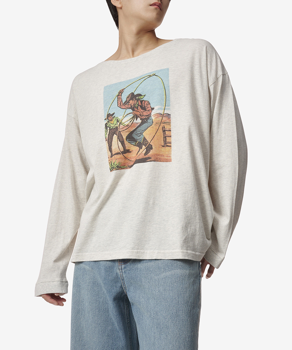 《MAISON MARGIELA》 COWBOY T-SHIRT