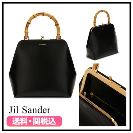 ★JIL SANDER★ジルサンダー GOJI レザー スモール ハンドバッグ