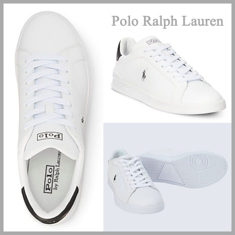 【Polo Ralph Lauren】ロゴ バイカラースニーカー *送料/関税込*