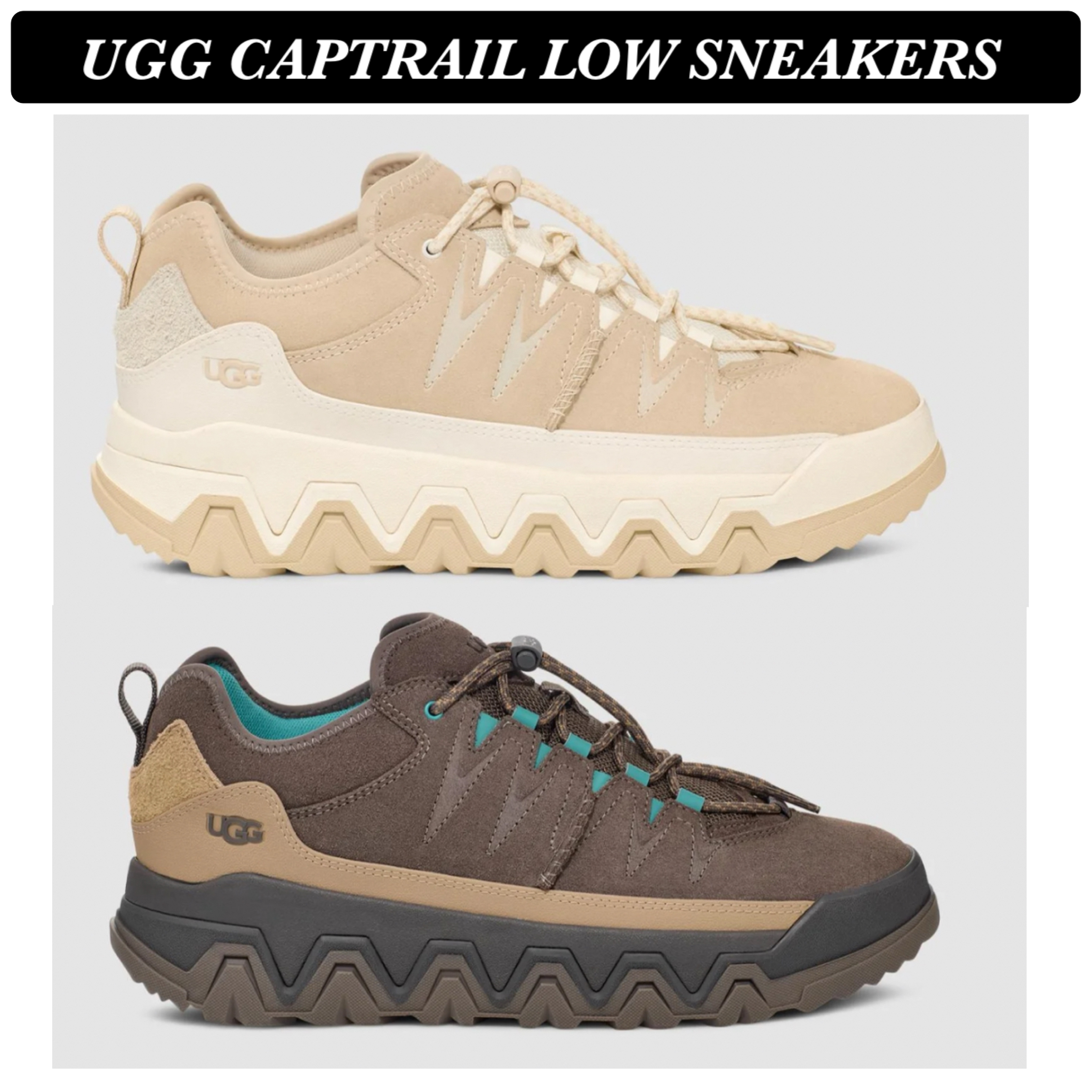 UGG Captrail Low☆アグ キャップ トレイル ロー/防水スニーカー