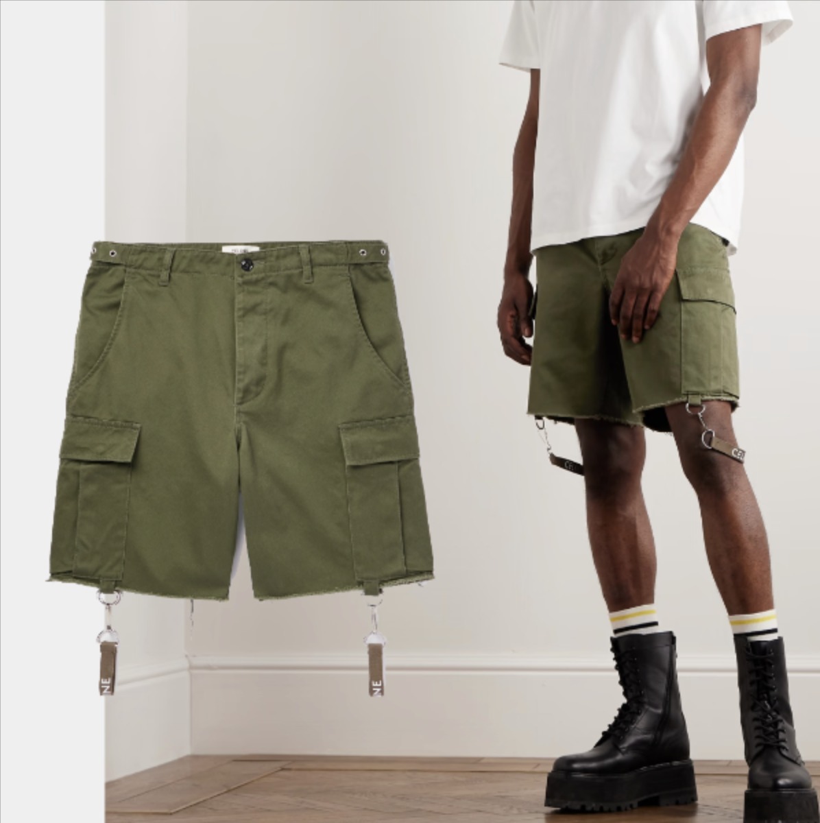 【CELINE】新作もセール！おしゃれ過ぎ ARMY ショーツ