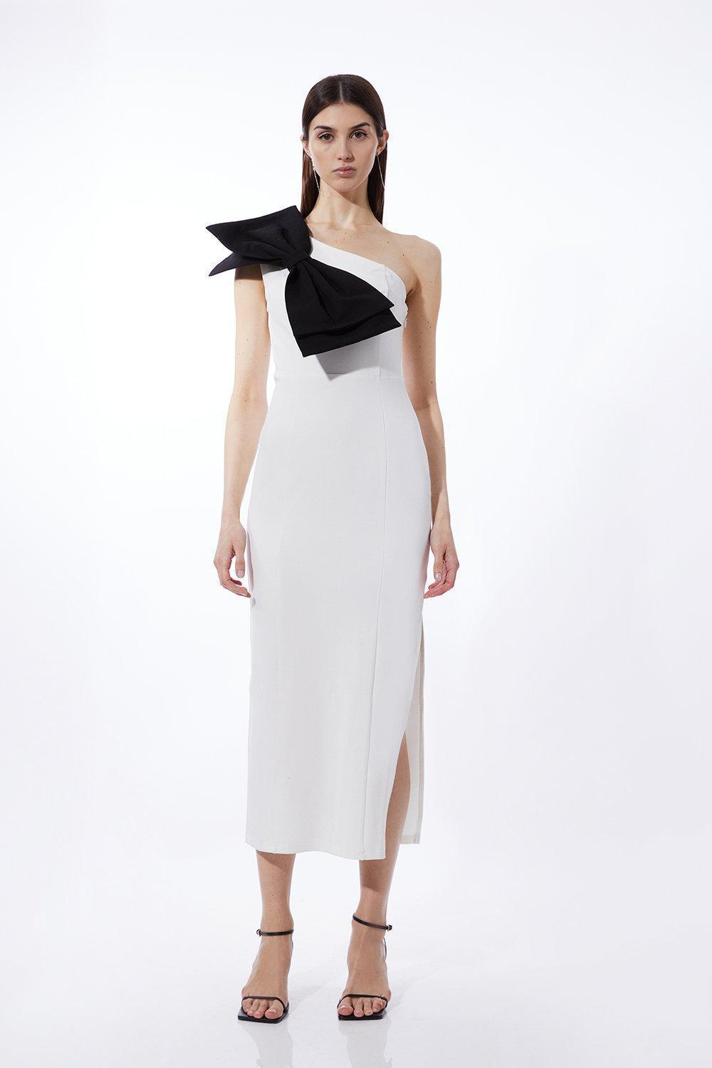 日本未入荷★Karen Millen ワンショルダーペンシルドレス 日本未入荷☆Karen Millen ワンショルダーペンシルドレス