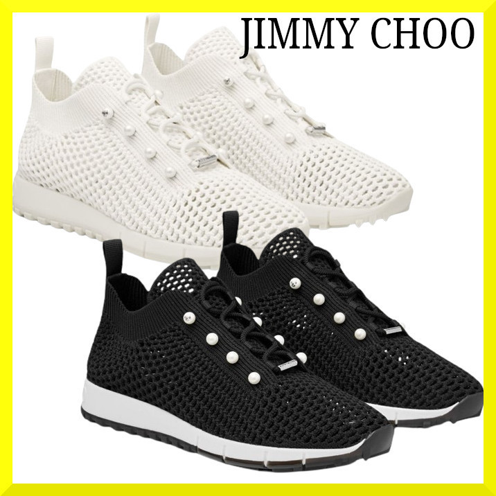 JIMMY CHOO☆関税込☆ヴェレス クロシェ スニーカー