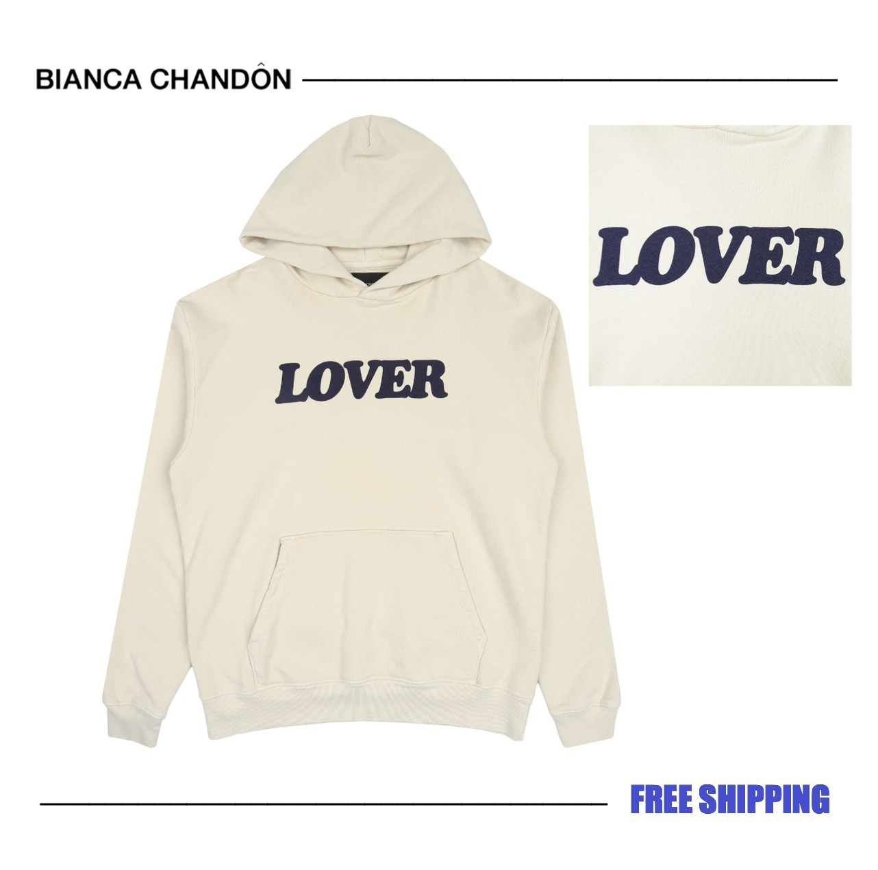 【ビアンカ・シャンドン】Bianca Chandon Lover Logo Hoodie