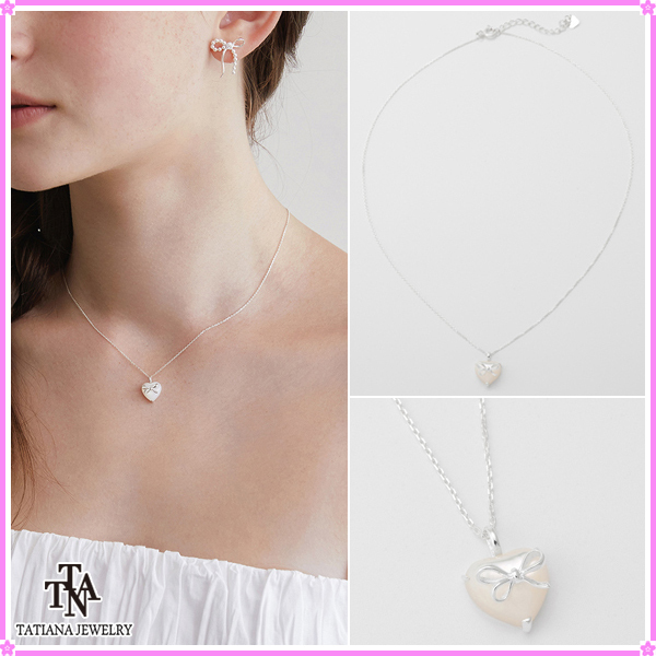 【TATIANA】Gift Heart Pendant Necklace NZ2405〜ネックレス