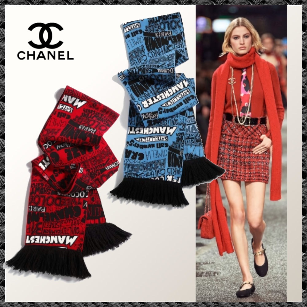 ◆エレガント◆送料込♪【CHANEL】24AW スカーフ 2色展開 P77655