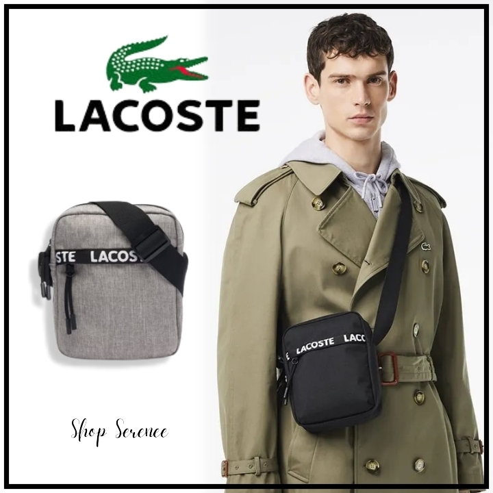 ☆関税込☆【LACOSTE】日本完売！ バーティカルカメラバッグ