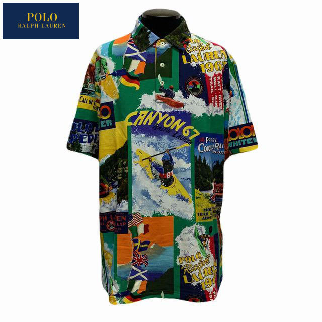 POLO RALPHLAUREN ラルフローレン グラフィックポロ 正規 (1499)