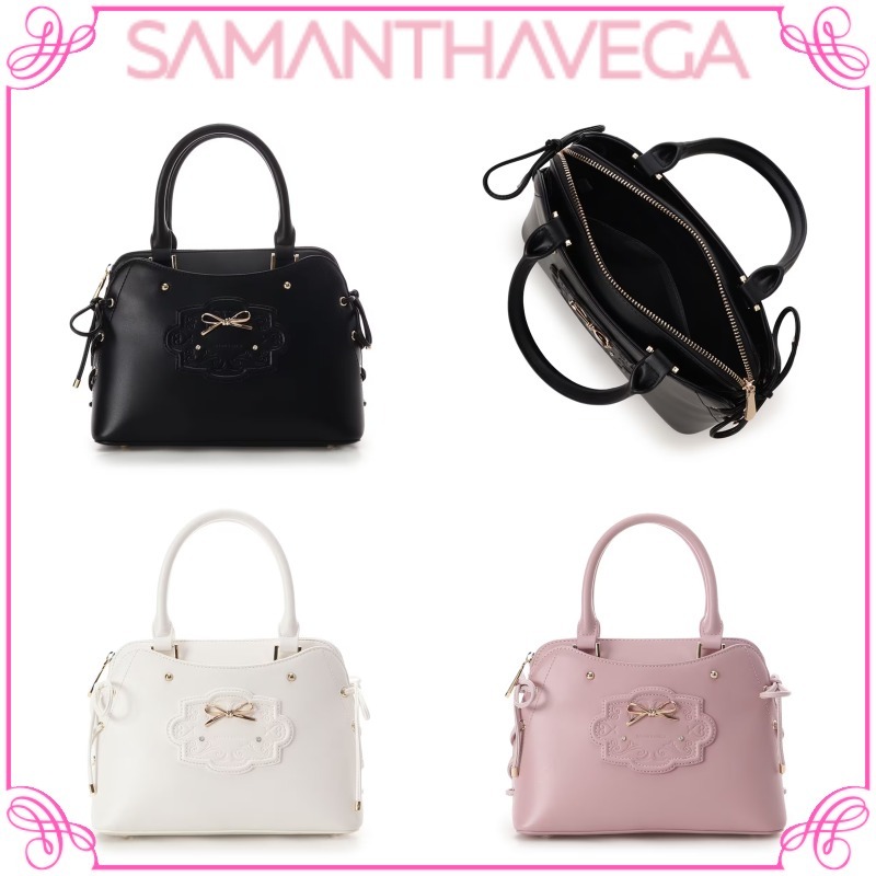 大人気!! SAMANTHAVEGA ヴィンテージスムースハンドバッグ