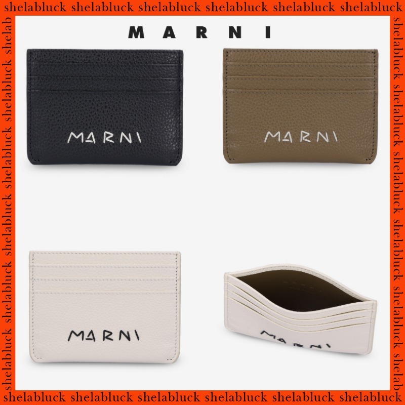 ★送料・関税込【MARNI】LOGO CARD HOLDER カードケース