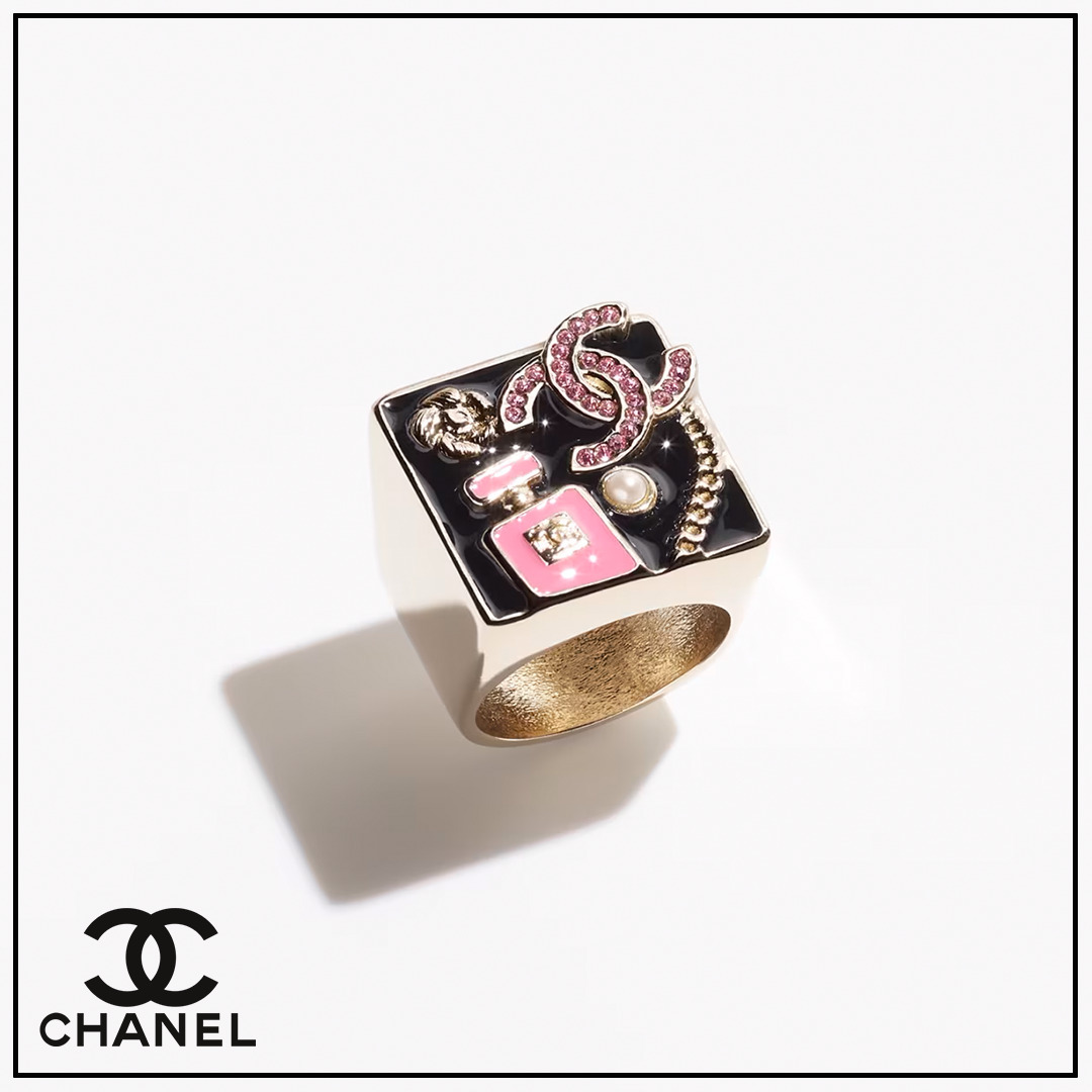 宝箱【CHANEL】大きめリング