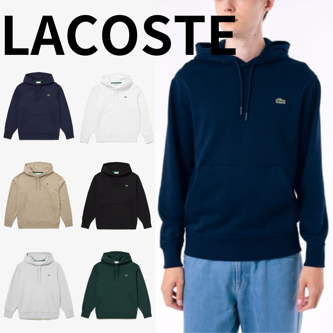 ■LACOSTE■ラコステ プレミアムスウェットフーディーunisex