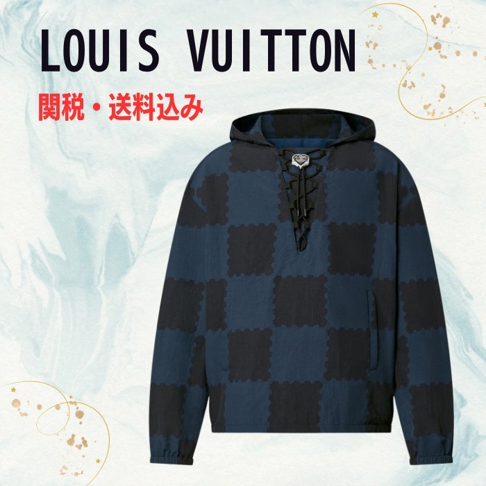LOUIS VUITTON ジャイアントダミエレースウインドブレーカー