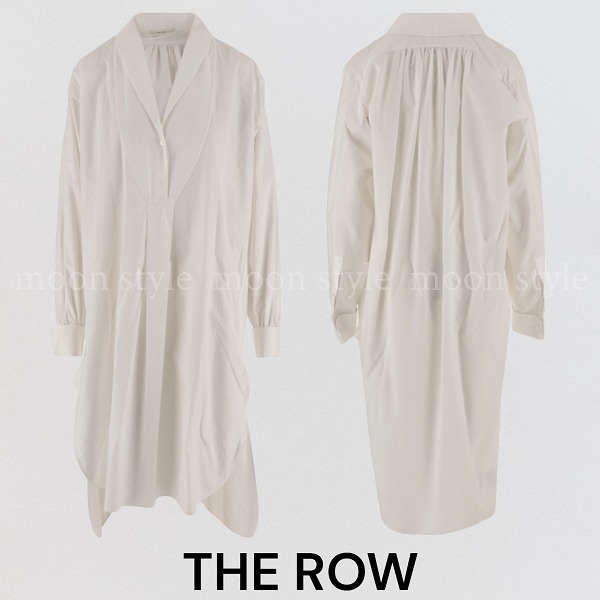 The Row★コットン シャツワンピース
