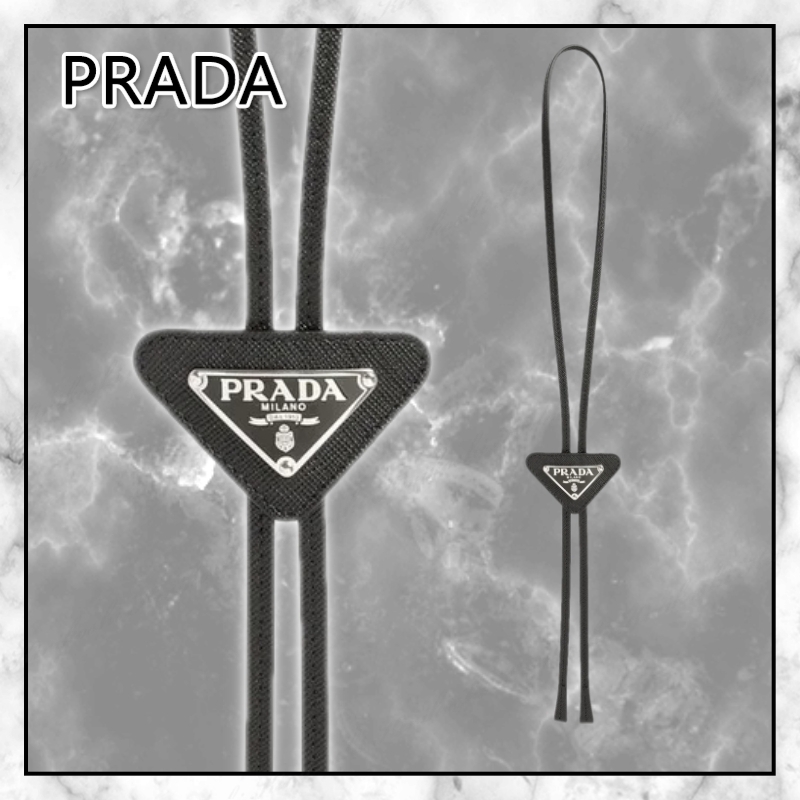 PRADA(プラダ) / ループタイ/ボロタイ/ブラッシュドレザー