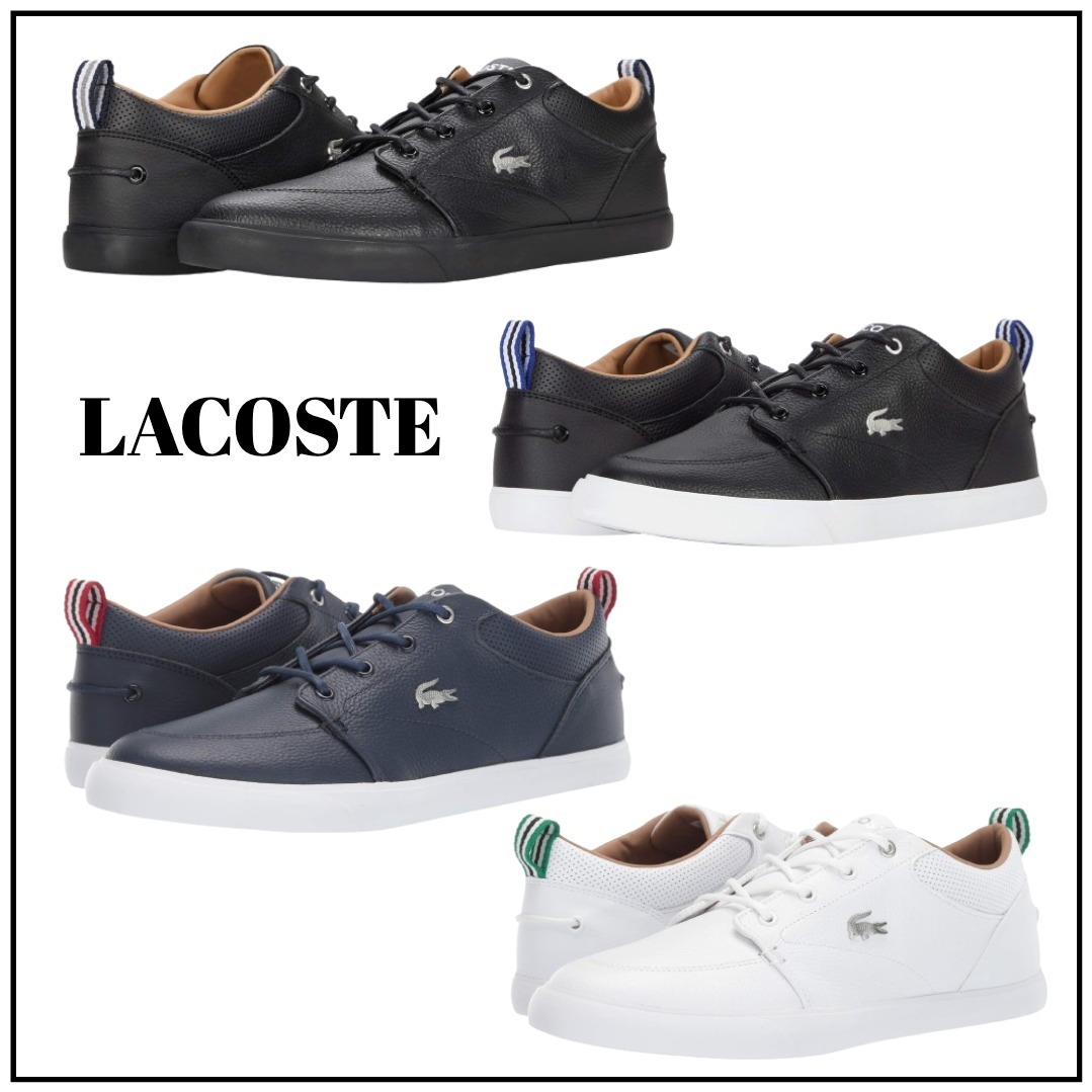 【Lacoste】Bayliss 119 1 U パンチングカラー スニーカー