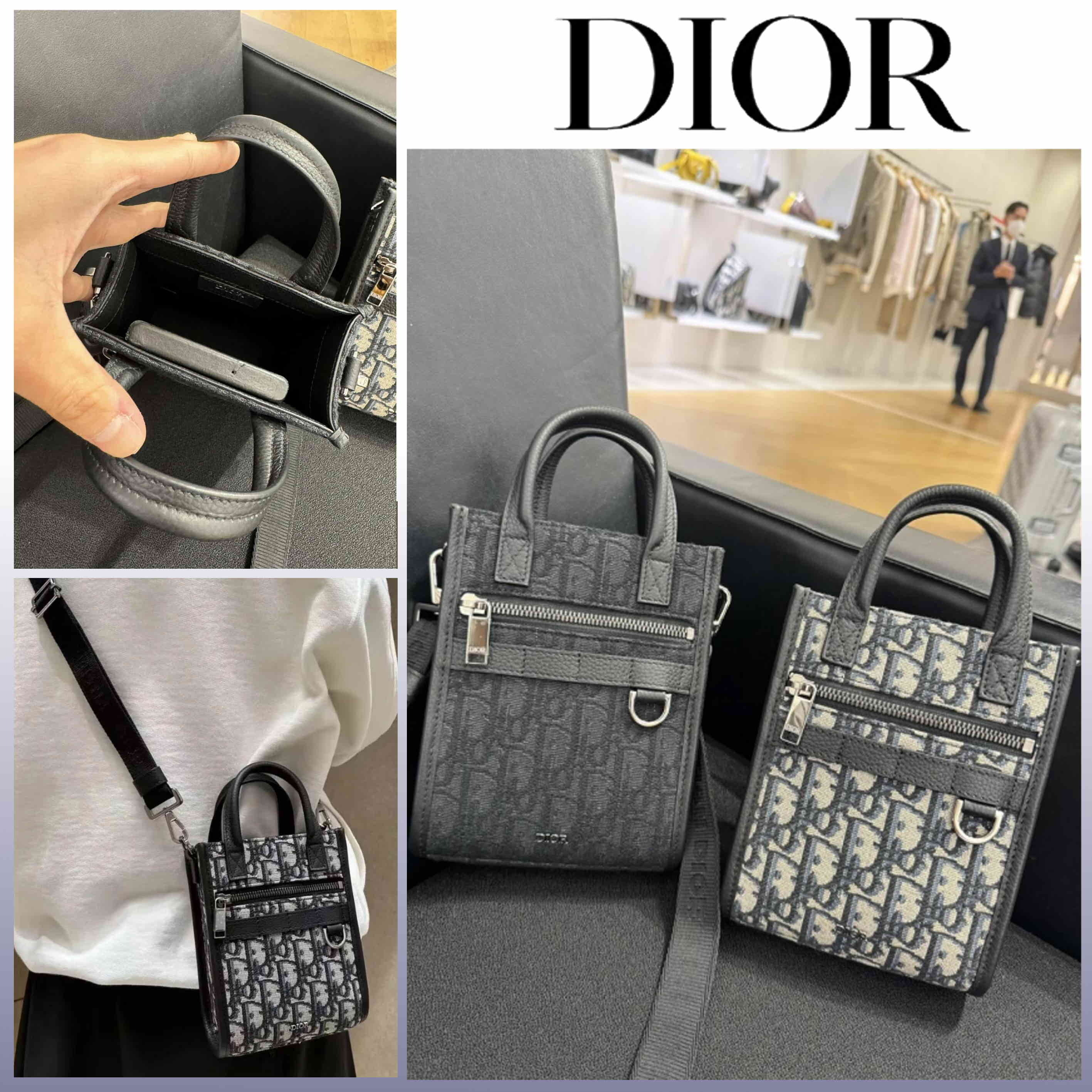 《今季新作☆》DiorSafari ノースサウス ミニトートバッグ 2Way