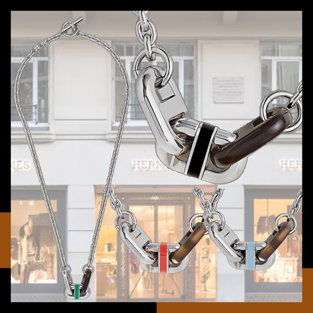 HERMES 新作 お洒落 ネックレス 上品 マイヨン Collier Maillon