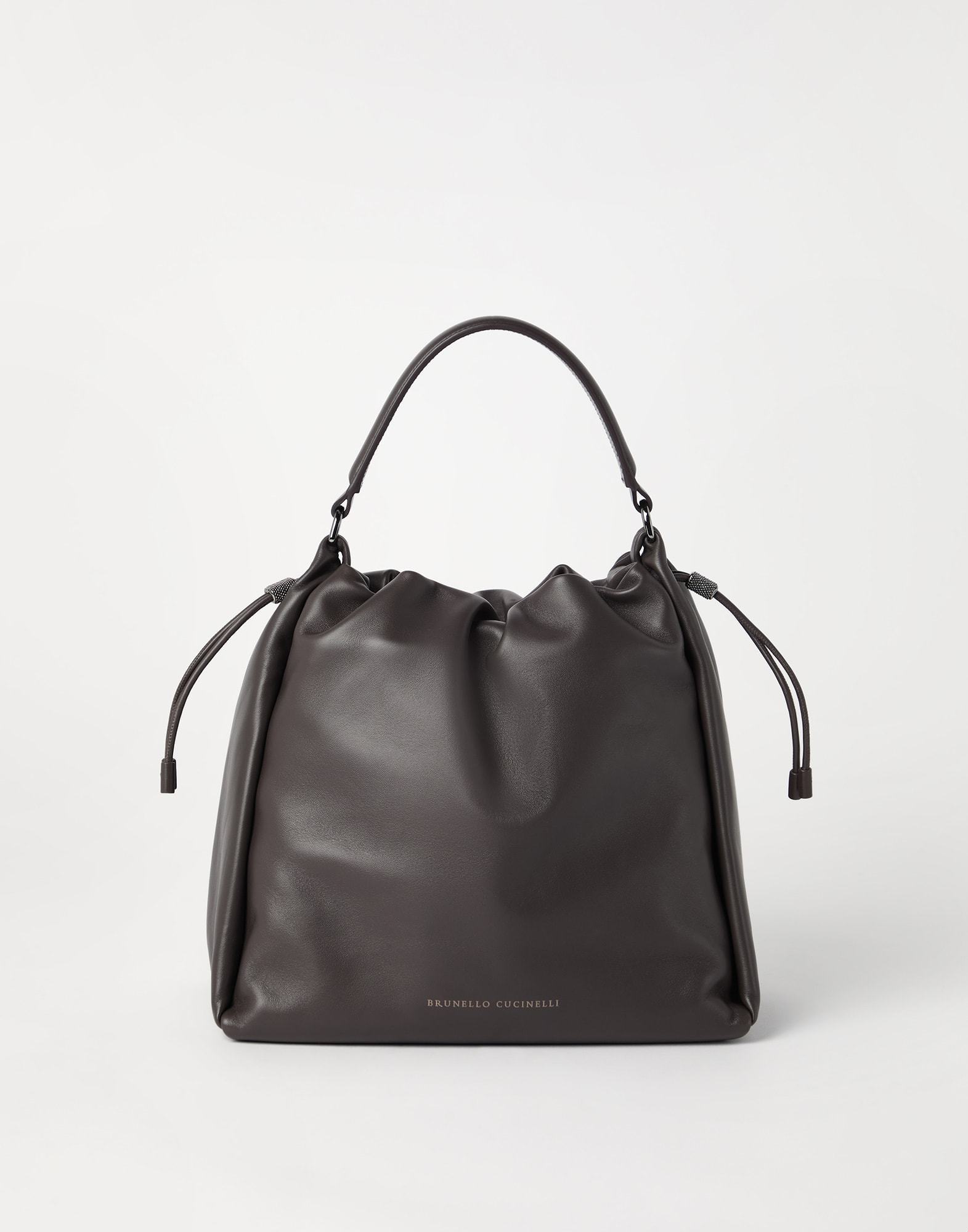 《送料無料》 BRUNELLO CUCINELLI Soft leather bucket bag