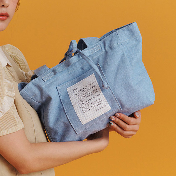 【TU ET TOI】Small Vintage Canvas Bag (Reversible) 全9色