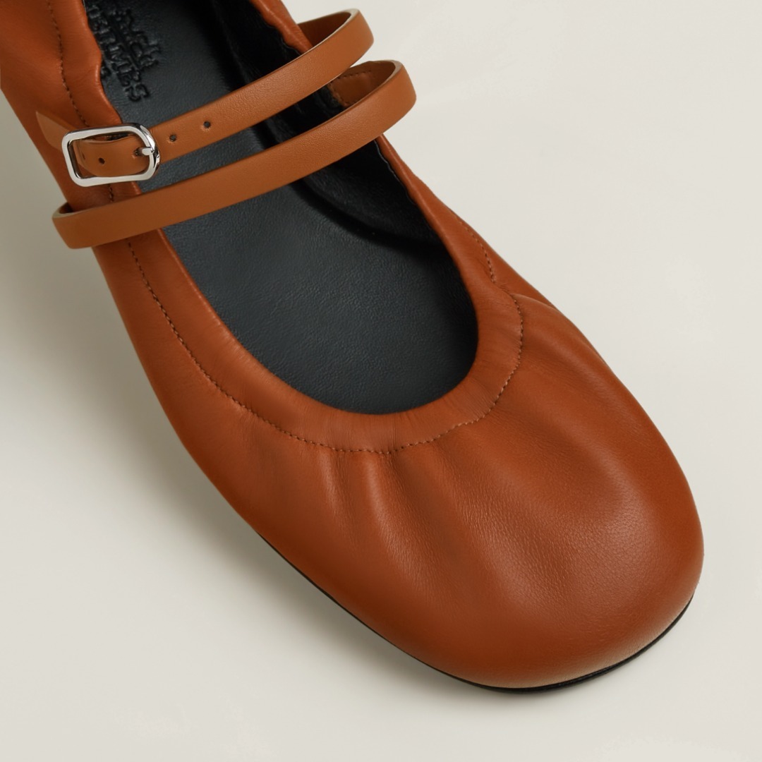 【カラー3色♪】HERMES バレエシューズ 《ジョリー》