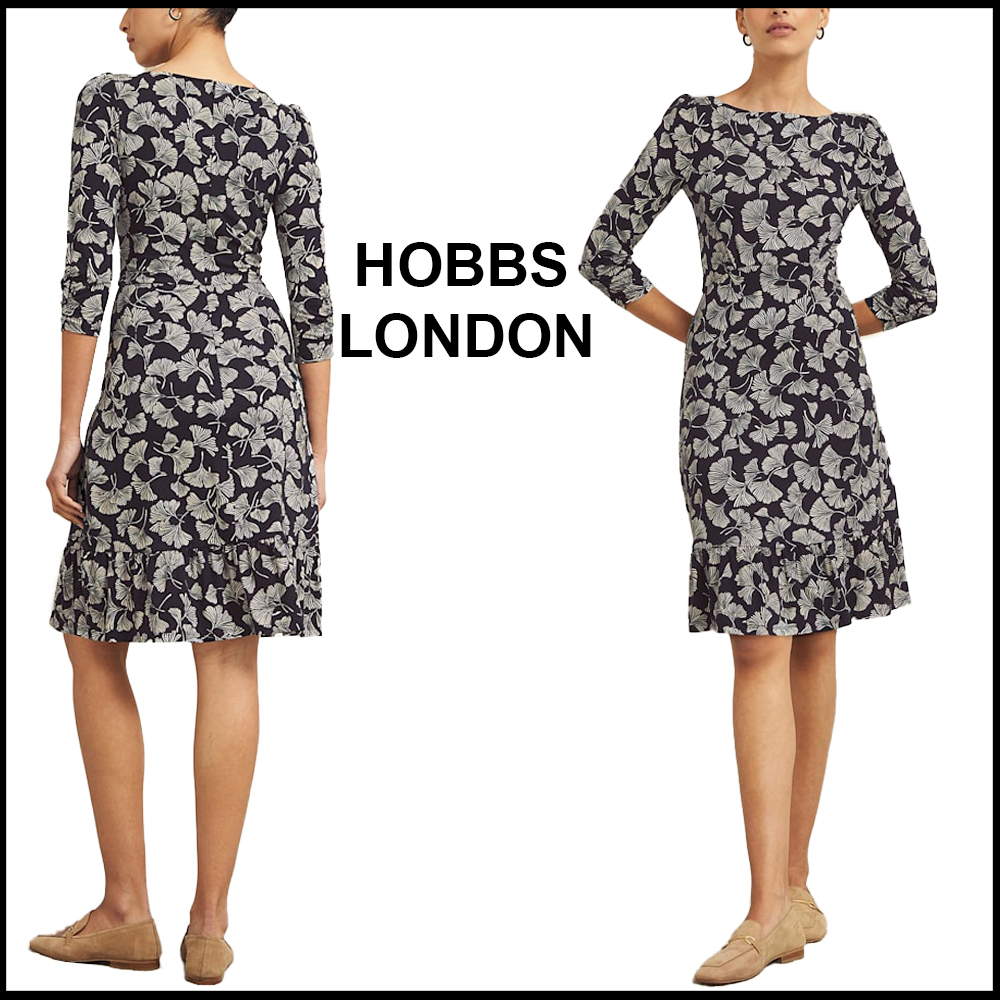 HOBBS LONDON★Ginny ジャージーワンピース