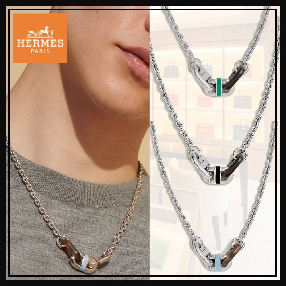【リングと合わせてかっこ良さ倍増♡】HERMES ネックレス