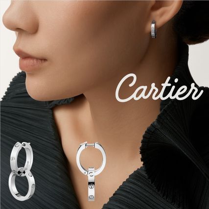 カルティエ シルバーピアス シルバー Cartier(カルティエ) ピアス(レディース) - 海外通販の