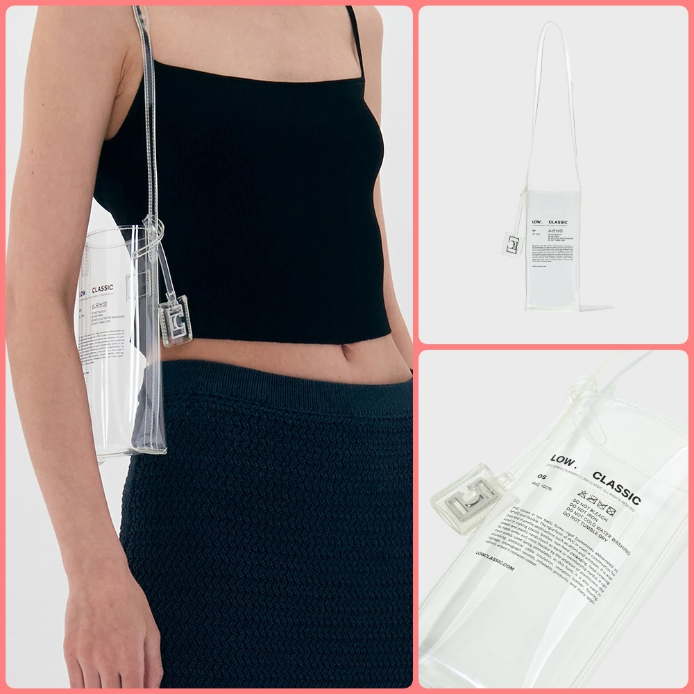 【LOW CLASSIC】PVC MINI BAG